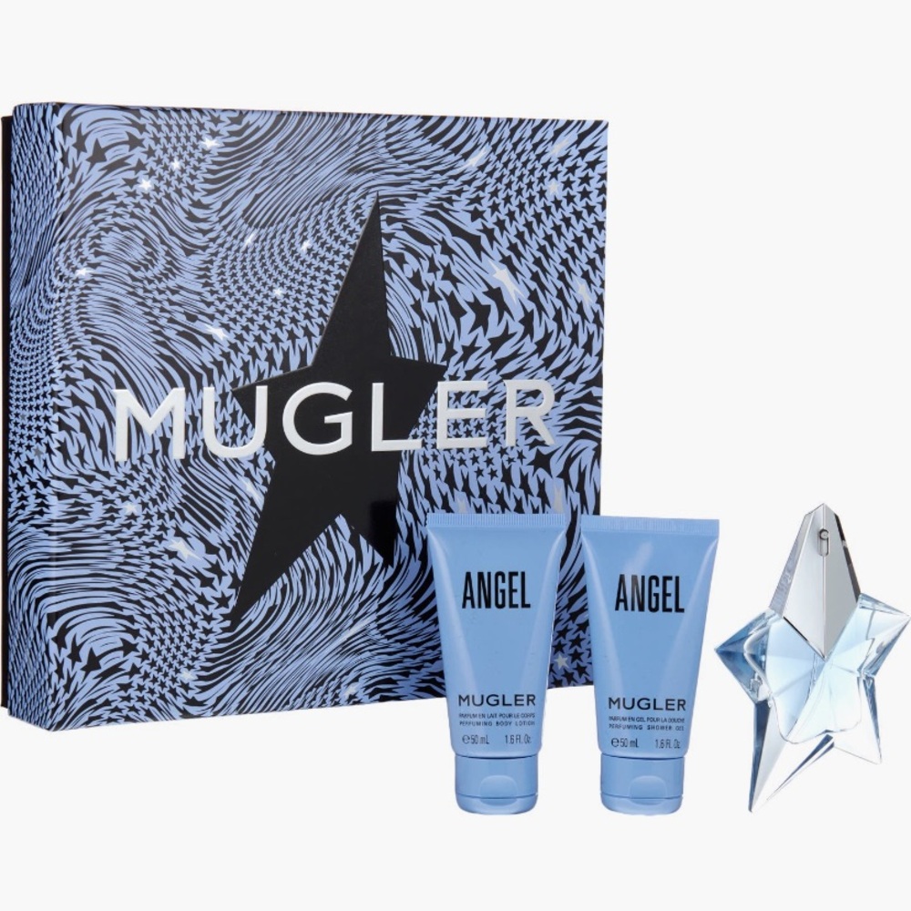 Mugler Angel Perfume Lotion Shower Gel